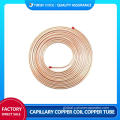 Evaporator Copper Tube Pancake coil capillary copper coil Factory